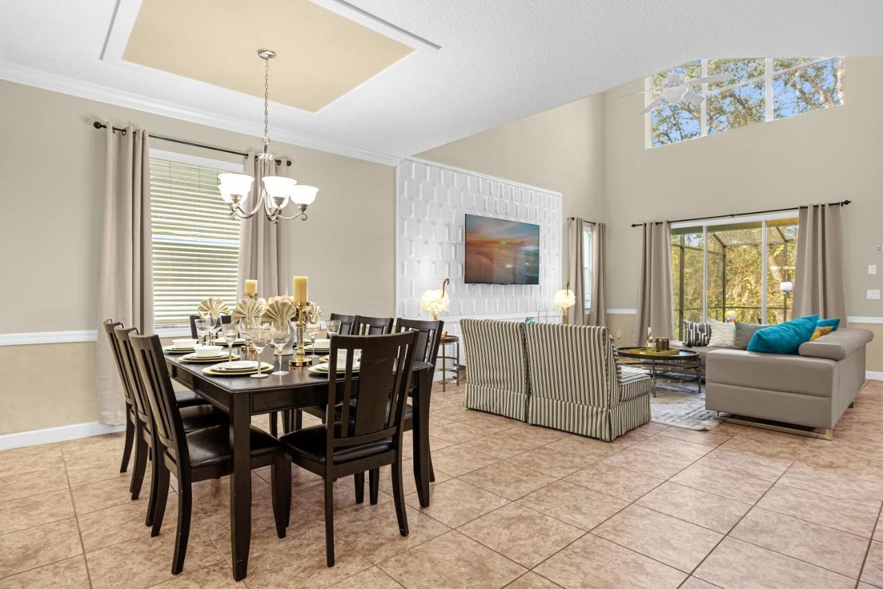 Light Yellow Home Lift Your Mood Near Disney 5Beds Kissimmee Bagian luar foto
